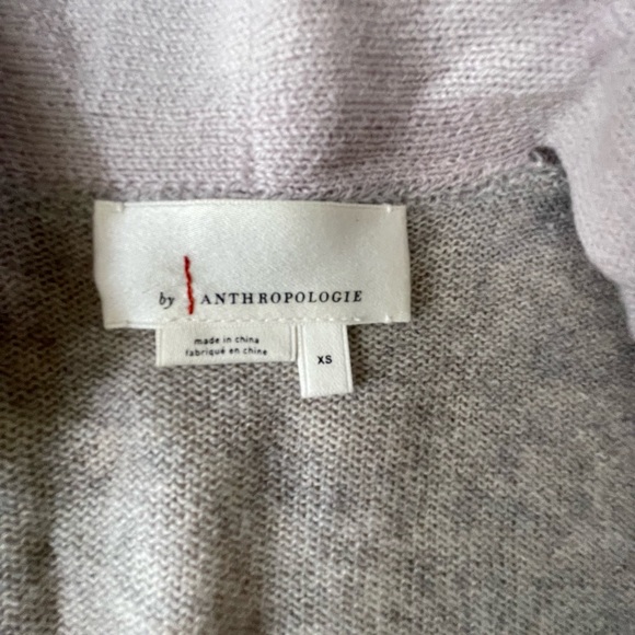 Anthropologie 100% Cashmere Colorblock Cardigan, XS - Picture 4 of 10